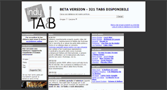 Desktop Screenshot of indytab.com