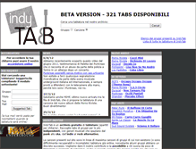 Tablet Screenshot of indytab.com